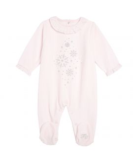 Pijama Bebe Niña Rosa Copos Strass Tartine et Chocolat