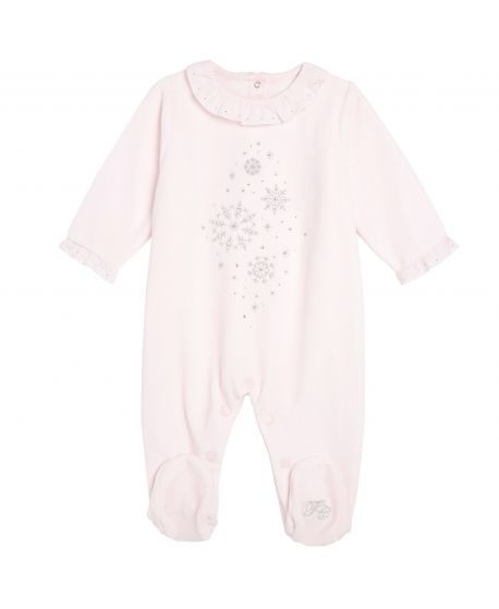 Pijama Bebe Niña Rosa Copos Strass Tartine et Chocolat