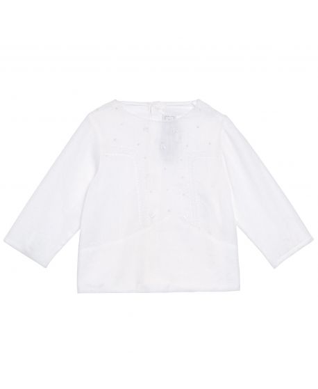 Blusa Bebe Blanco Tartine et Chocolat