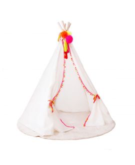 Tipi Niños Ro Infantil Blanco y Fluor