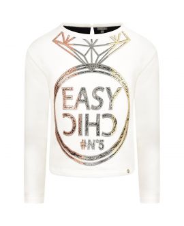 Sudadera Niña Microbe Crudo Easy Chic