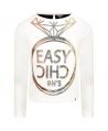 Sudadera Niña Microbe Crudo Easy Chic