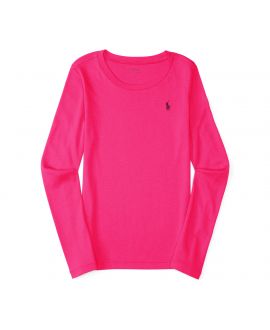 Camiseta Niña Polo Ralph Lauren Fuchsia Básica