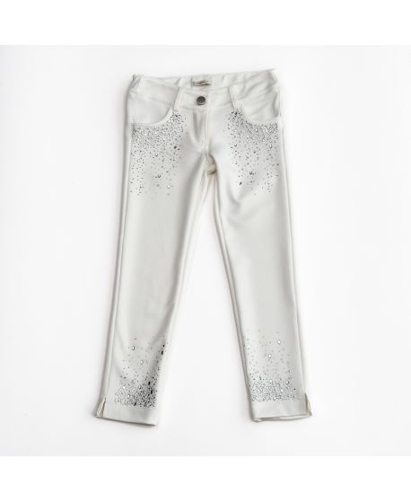 Pantalon Niña Miss Grant con Piedras Preciosas