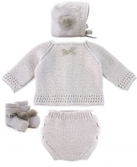 Conjunto Bebe RO INFANTIL Punto Gris