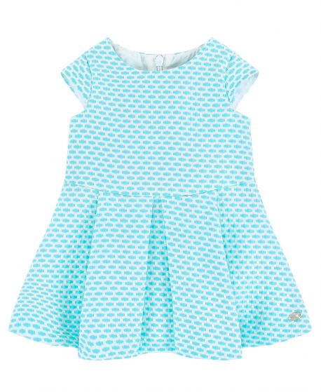 Vestido Bebe Niña TARTINE ET CHOCOLAT Jacquard Verde Agua