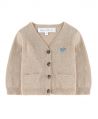 Chaqueta Bebe Niño TARTINE ET CHOCOLAT Camel Cuello V