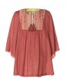 Vestido Bambula Rosa NANOS Niña Bordado