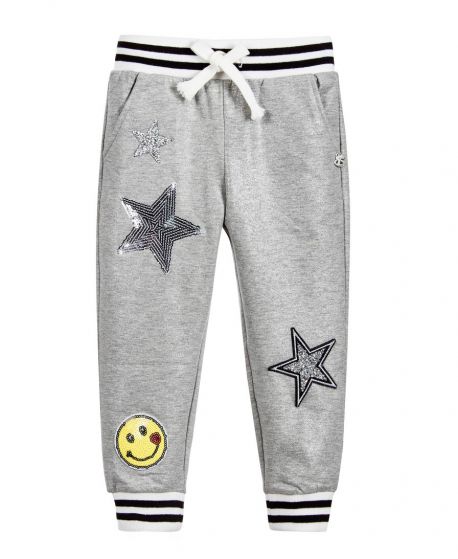 Pantalon Chandal Niña SO TWEE Parches Strass