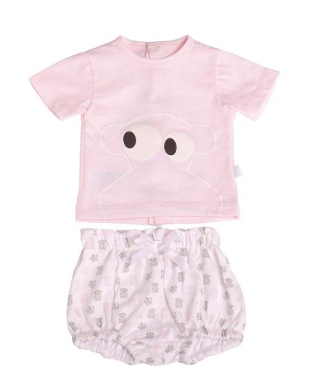 Pijama Bebe Niña BABY TOUS Rosa Face Ro Infantil