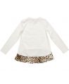 Camiseta Niña Roberto Cavalli Kids Crudo