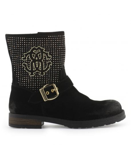 Bota Negra Roberto Cavalli Kids