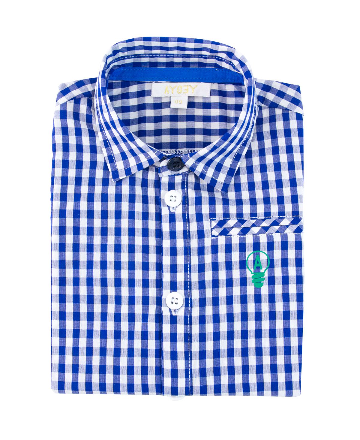 Camisa Niño AYGEY Cuadros - Ro Infantil