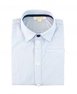 Camisa Niño AYGEY Azul Rayas