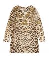 Vestido dorado Niña Roberto Cavalli Kids