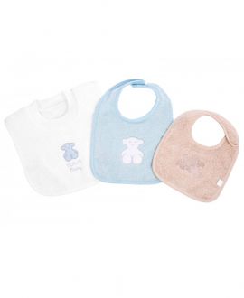 Set Baberos Bebe BABY TOUS Home Azul