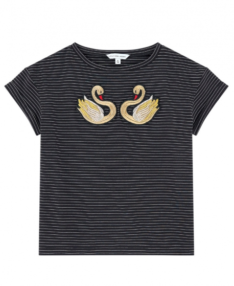 Camiseta Niña LITTLE MARC JACOBS Cisnes Bordados