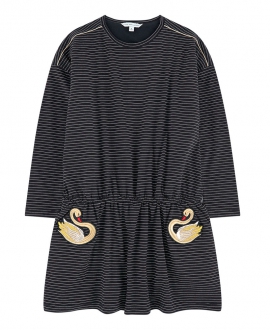 Vestido Niña LITTLE MARC JACOBS Cisnes Bordados