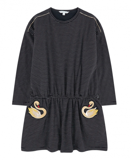 Vestido Niña LITTLE MARC JACOBS Cisnes Bordados
