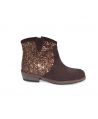 Bota Glitter Eli Marrón 