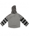 Sudadera Niña SO TWEE Negro y Gris