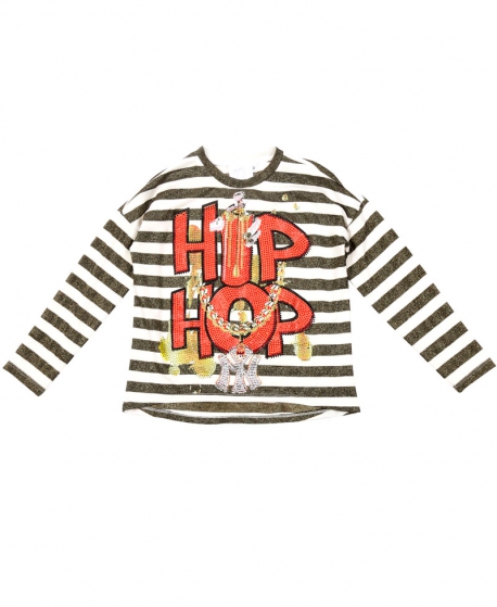 Camiseta Niña SO TWEE Rayas Hip Hop