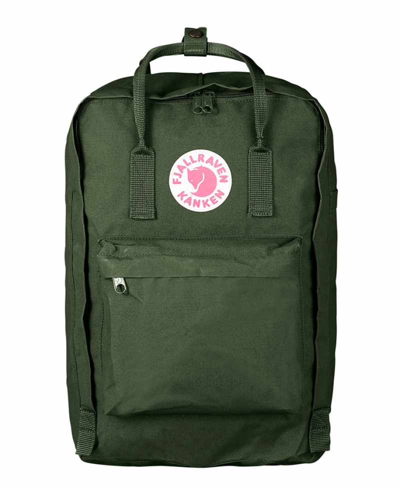 Mochila Kanken Fjallraven Laptop 17 Forest Green - Ro Infantil