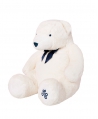 Peluche TARTINE ET CHOCOLAT Jean, l'ours blanc (60 cm)