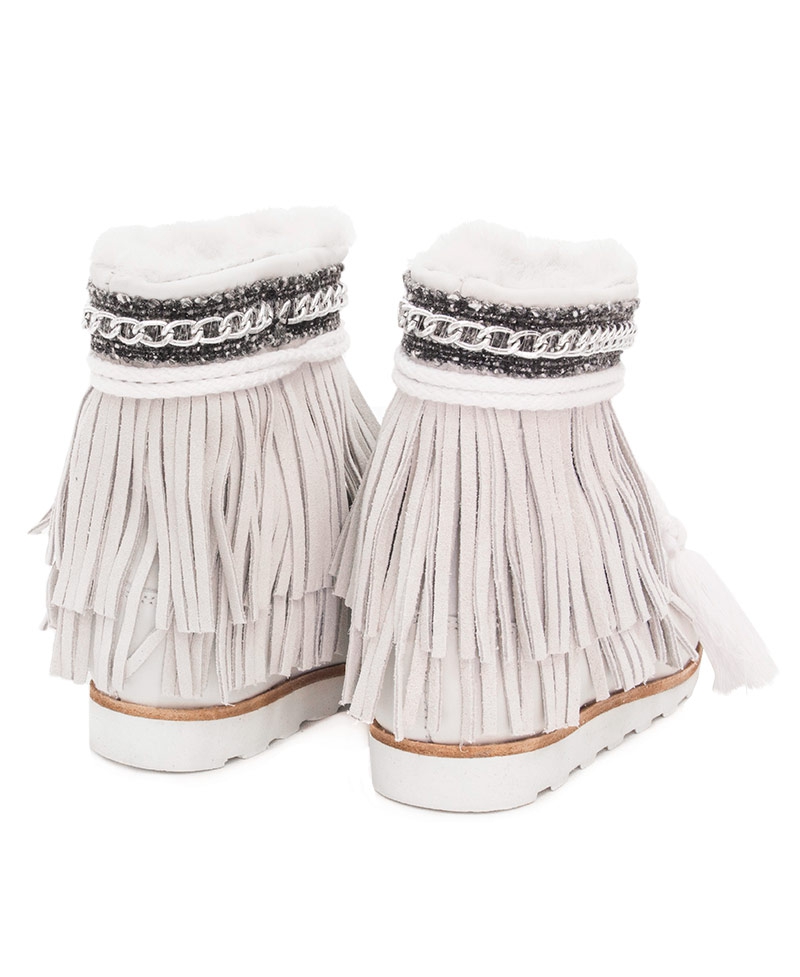 Zapatillas Ni a DOLFIE Manitu Blanco Ro Infantil