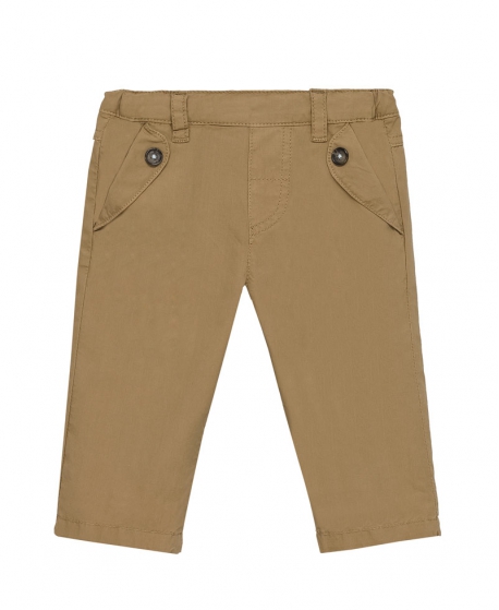 Pantalon Niño TARTINE ET CHOCOLAT Camel Popelin