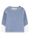 Jersey Niño TARTINE ET CHOCOLAT Azul botones Hombro