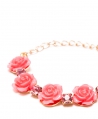 Pulsera Niña MONNALISA Rosas Rosa