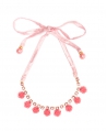 Collar Niña MONNALISA Rosas Rosa