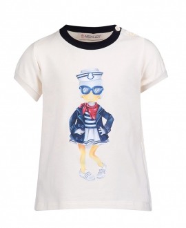 Camiseta Bebe Niña MONCLER Pato