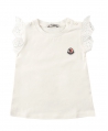 Camiseta Bebe Niña MONCLER Mangas Perforadas