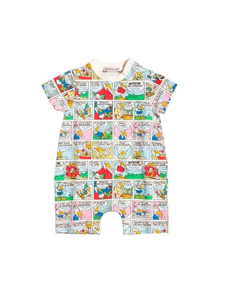 Pelele Bebe Niño MONCLER Comic