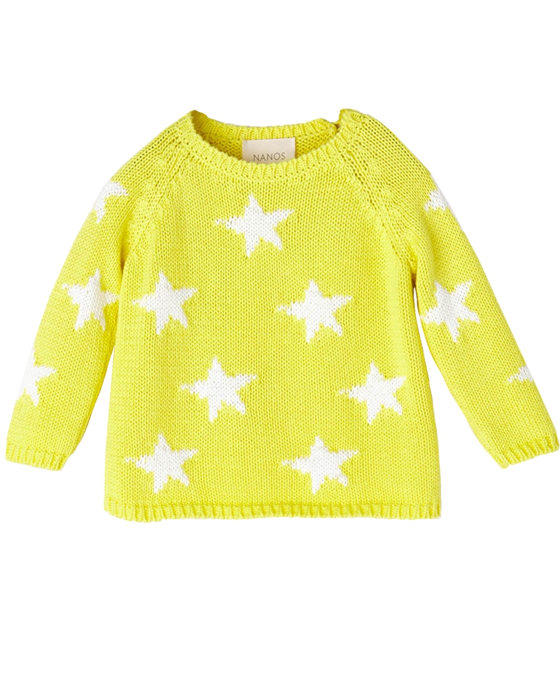 Jersey Amarillo NANOS Bebe Niño Estrellas Ro Infantil