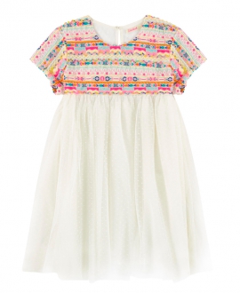 Vestido Niña BILLIEBLUSH Bordado Colores