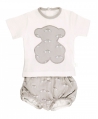 Conjunto Pololo BABY TOUS Cheer Gris