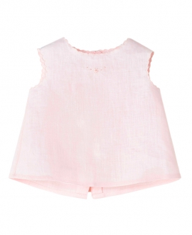 Blusa Lino Rosa NANOS Bebe Niña