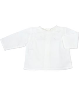 Blusa con Vainica Bonnet à Pompon