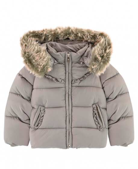 Plumas Niña TARTINE ET CHOCOLAT Impermeable Beige - Ro Infantil