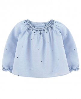 Blusa Bebe Niña TARTINE ET CHOCOLAT Bordada Estrellas