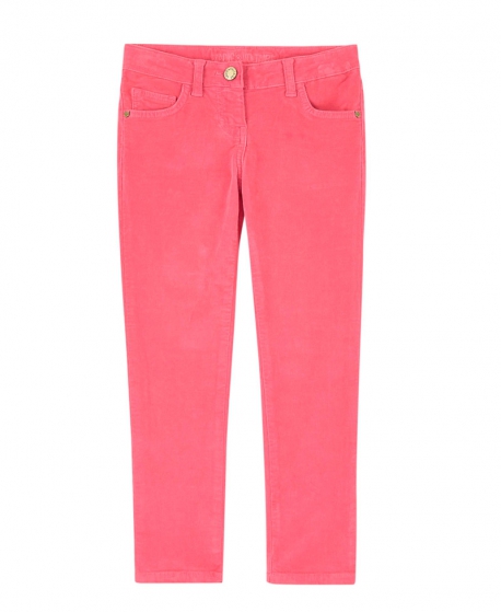 Pantalon Niña ZADIG & VOLTAIRE Terciopelo Rosa Neon