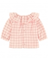 Blusa Bebe Niña CHLOÉ Rosa Cuadros