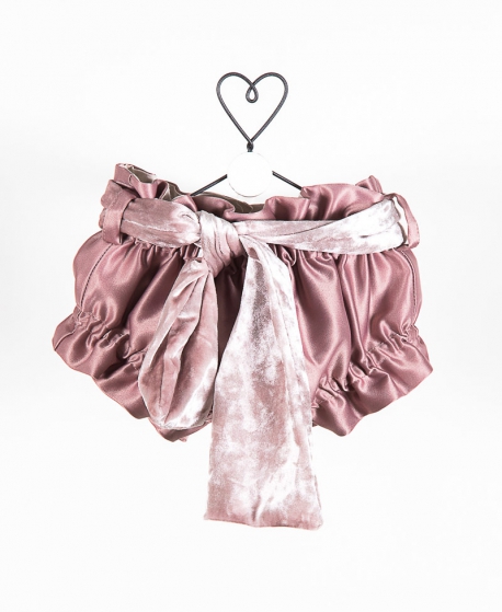 Culotte Bebe CASILDA Y JIIMENA Rosa Velvet Lazada