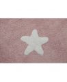 Alfombra Lavable Lorena Canals Rosa Stars White