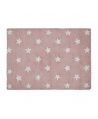 Alfombra Lavable Lorena Canals Rosa Stars White