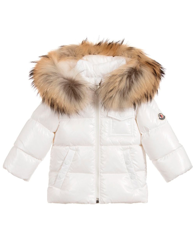 Larva del moscardón heroico Jabeth Wilson Plumas Bebe MONCLER K2 Blanco - Ro Infantil