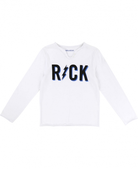 Camiseta Niño ZADIG & VOLTAIRE Cuello Tunecino